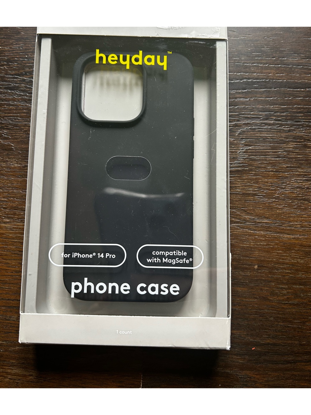 heyday Black MagSafe Compatible iPhone 14 Pro Case